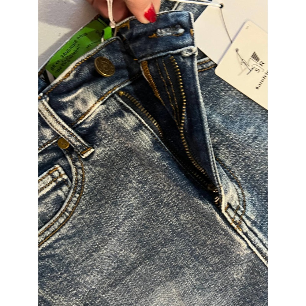 FREE PEOPLE NWT WOMEN'S 24 "THE VIRGIN LABEL" DISTRESSED SKINNY JEAN - Picture 5 of 10